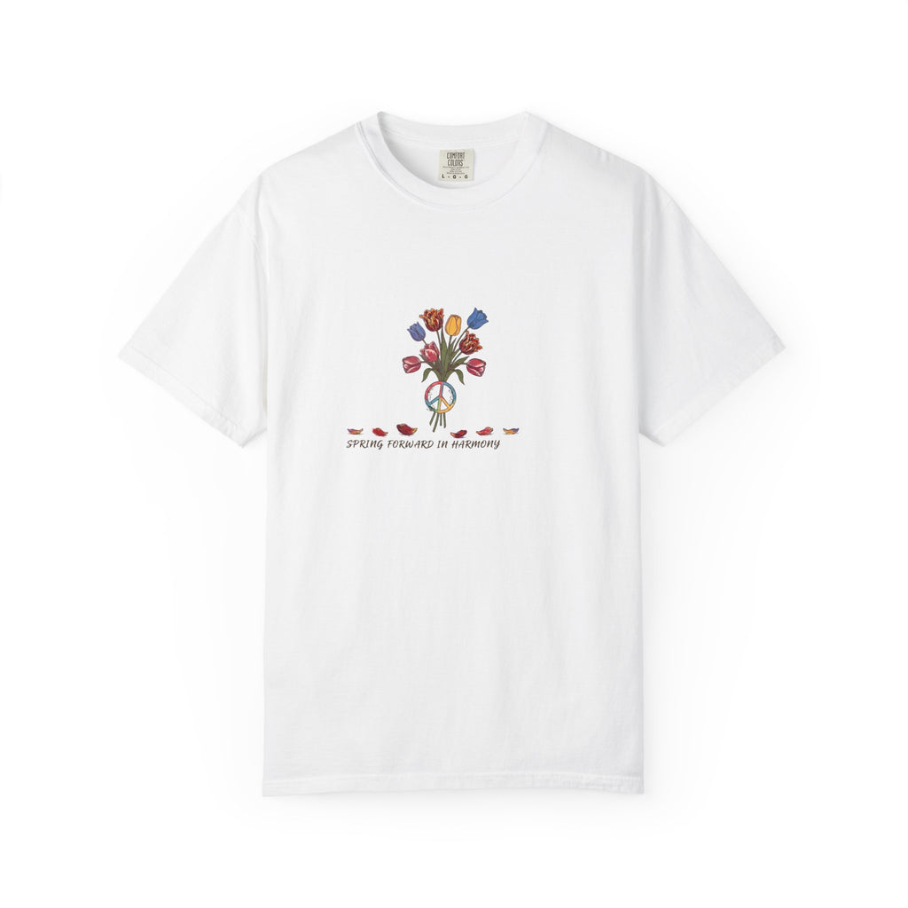 Floral Bones Tee — 'Strong Through It All' Graphic T‑Shirt