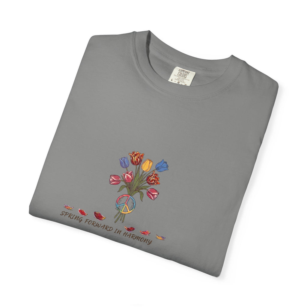 Floral Bones Tee — 'Strong Through It All' Graphic T‑Shirt