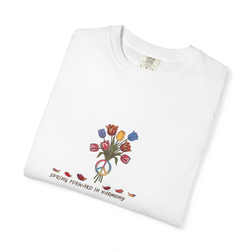 Floral Bones Tee — 'Strong Through It All' Graphic T‑Shirt