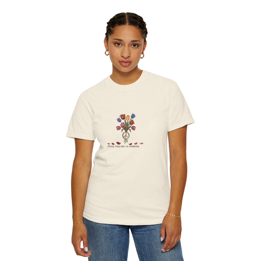 Floral Bones Tee — 'Strong Through It All' Graphic T‑Shirt