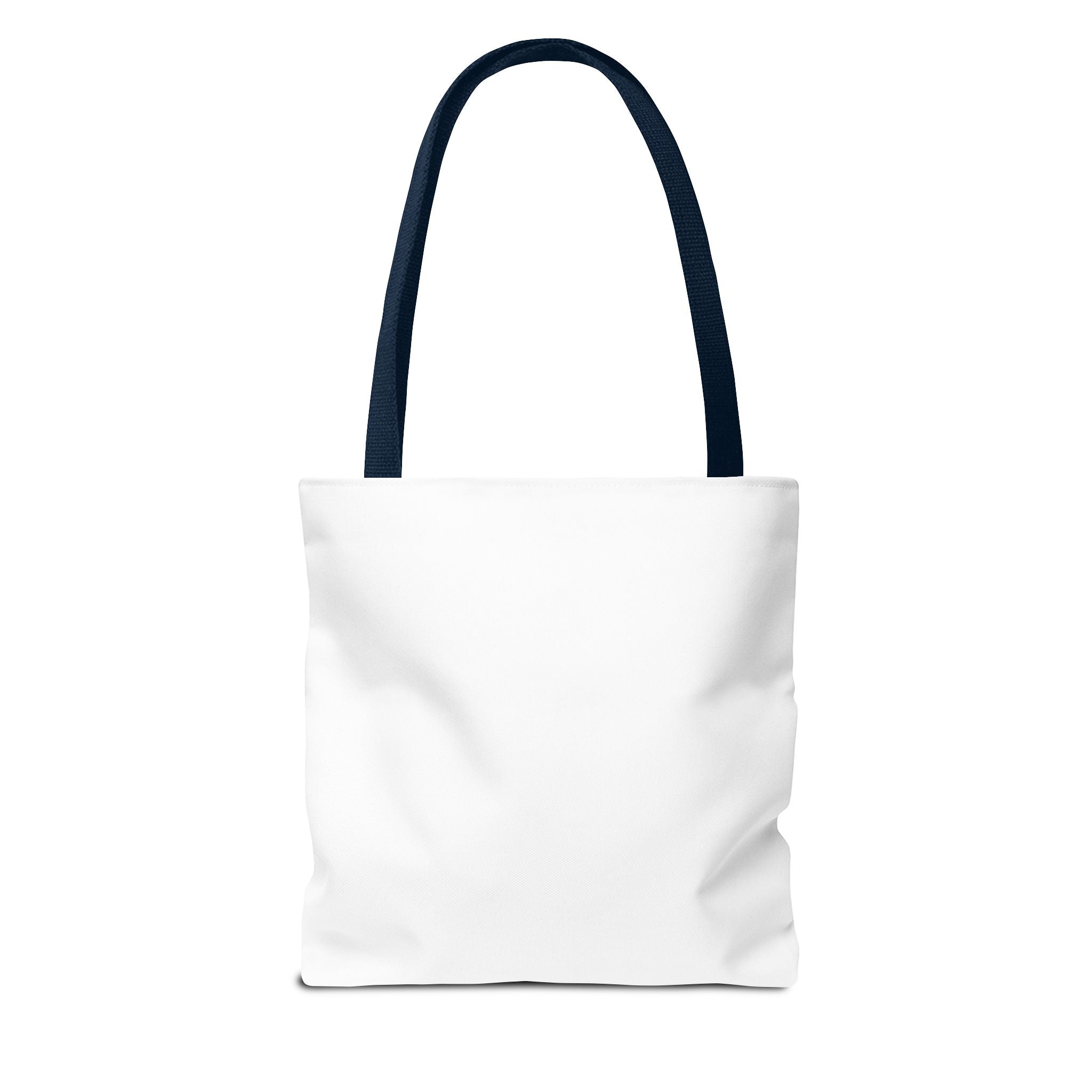 Floral Peace Sign Tote Bag — "Peace Comes From Within" Eco Canvas Tote