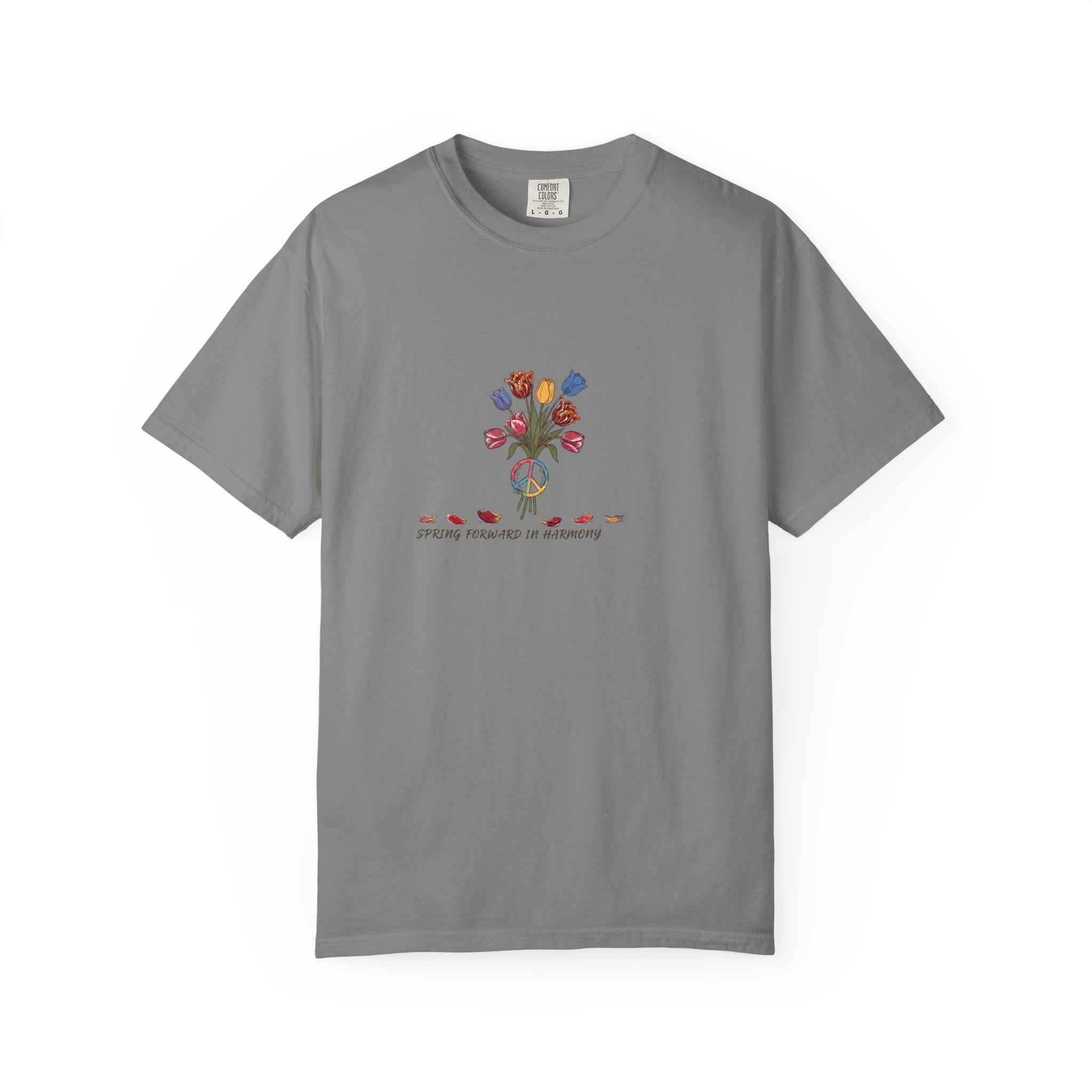 Floral Bones Tee — 'Strong Through It All' Graphic T‑Shirt