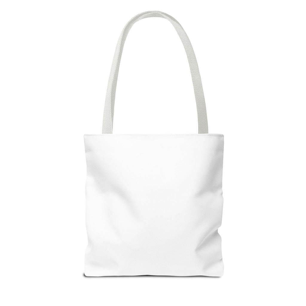 Floral Peace Sign Tote Bag — "Peace Comes From Within" Eco Canvas Tote